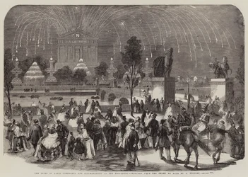 Le feste a Parigi, fuochi d